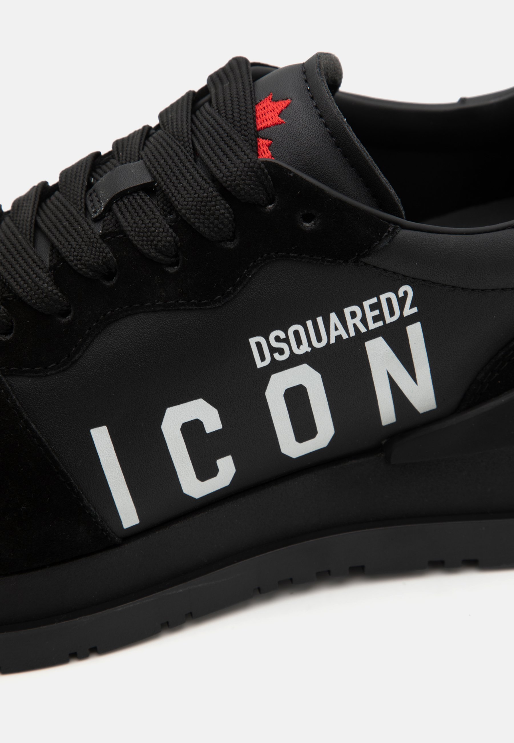 Scarpe da ginnastica DSQUARED2 ICON - nero/rosso