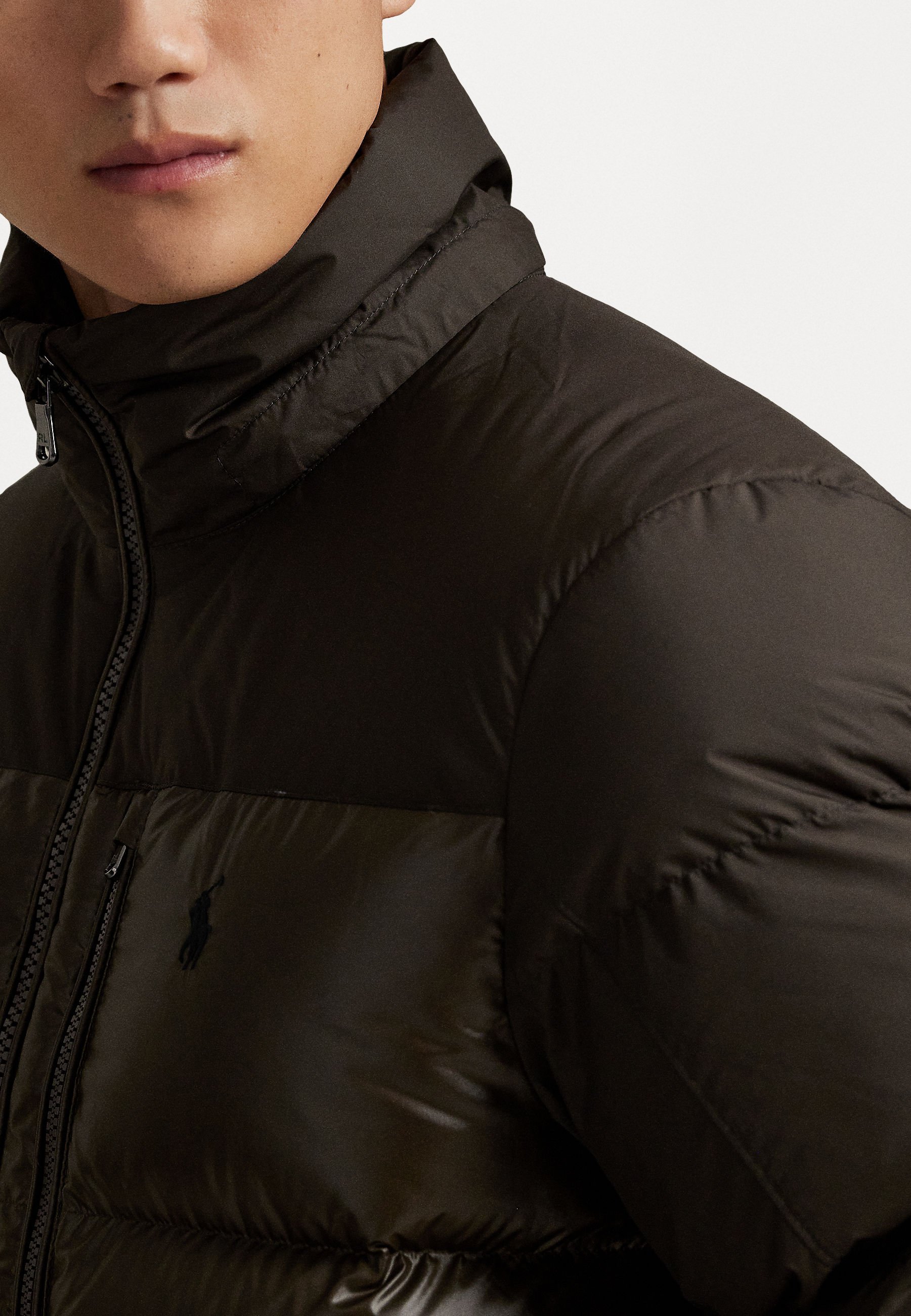 Polo Ralph Lauren THE GORHAM DOUBLURE BI-TON - Veste d'hiver - marron antique mat/brillant