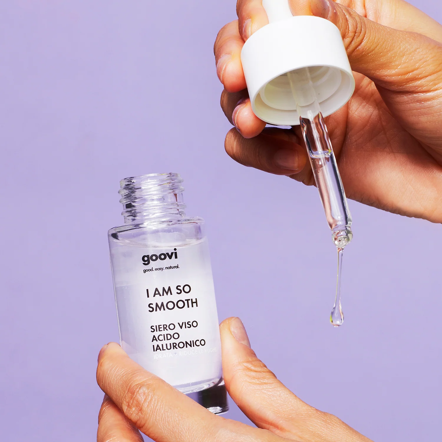 Viso Siero Viso Acido Ialuronico I AM SO SMOOTH - Siero viso lifting