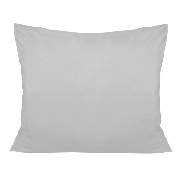 Poszewka satynowa 50x60 popielata 024 jednobarwna