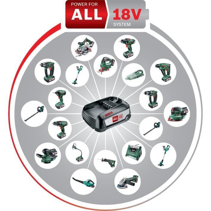 Bosch Advancedorbit 18 Cordless Random Orbit Sander - 18V - 2.5 Ah - 6000 rpm