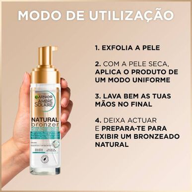 Garnier Ambre Solaire Selvbruningsmousse 200 ml 200 ml