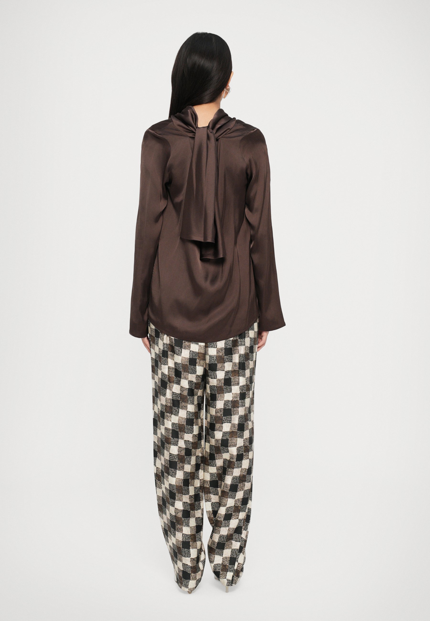 TOVE CARIS - Blouse - chocolade
