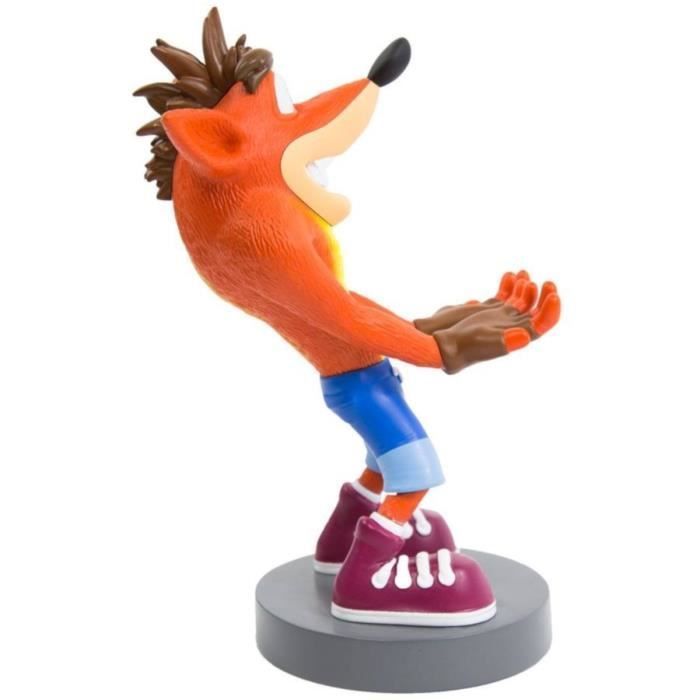 Statuetta di Crash Bandicoot - Supporto e caricabatterie per controller e smartphone - Set da gioco Exquisite