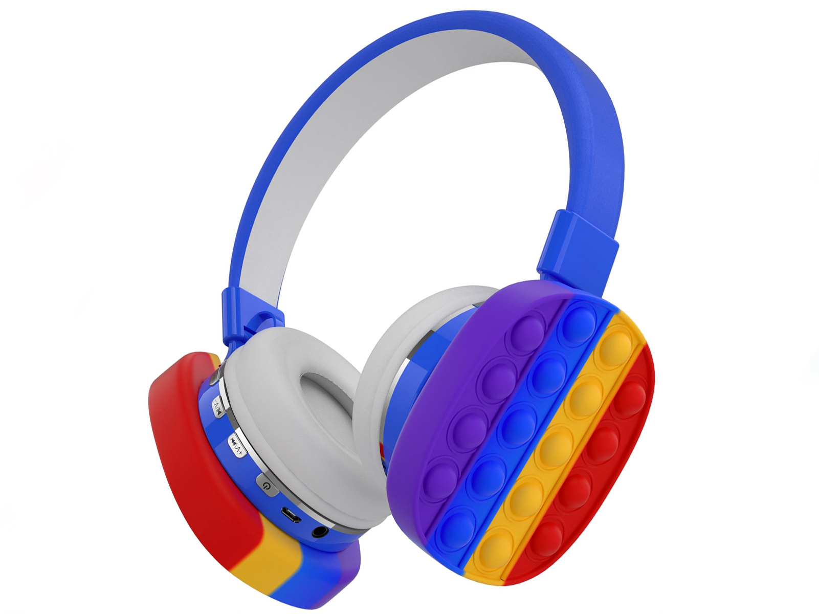 Auriculares Bluetooth 5,0 Inalámbricos Pop It Klack savietojams ar iPhone Xiaomi Samsung Huawei