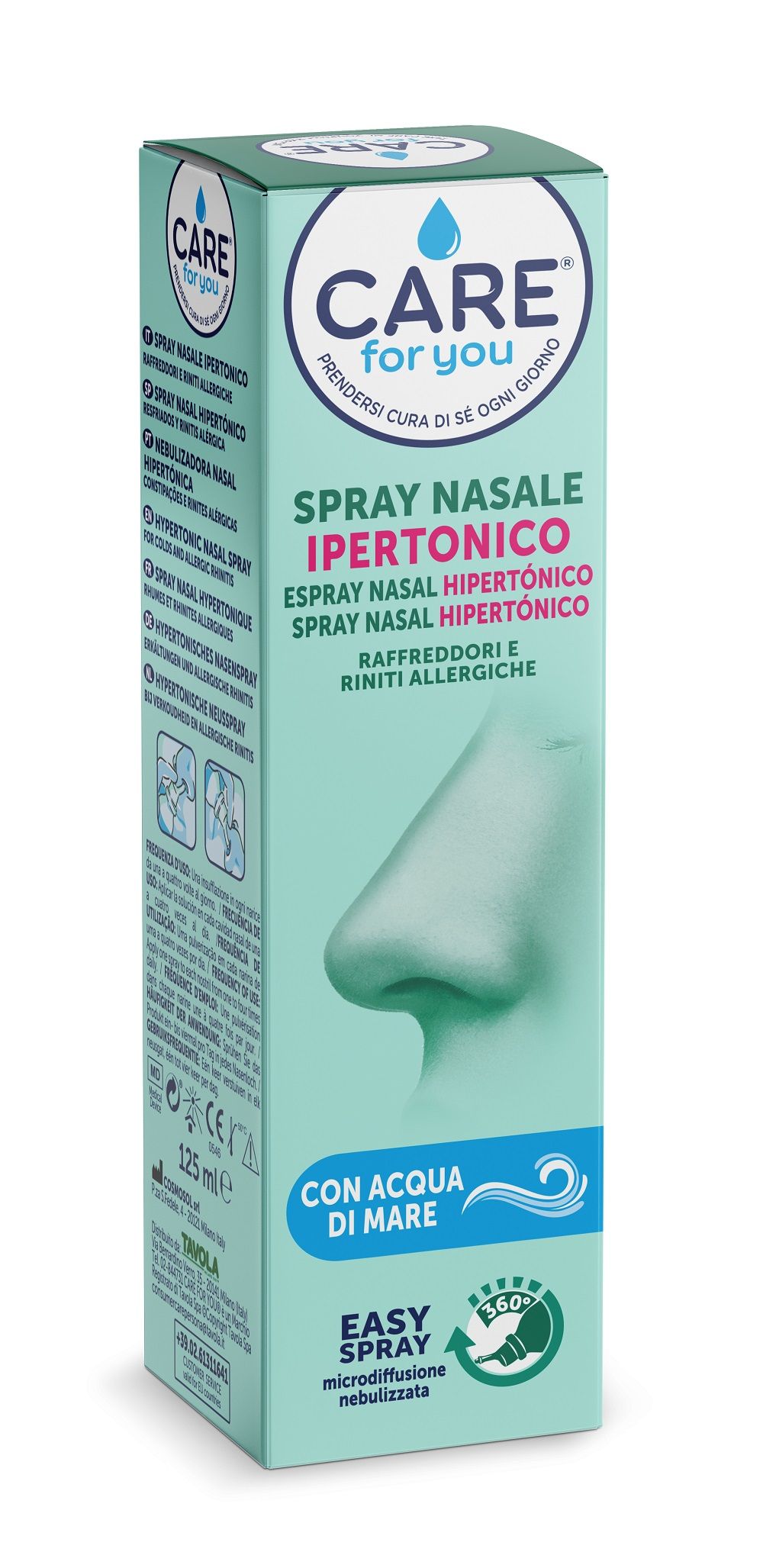 Hipertonični sprej za nos Higijena nosa