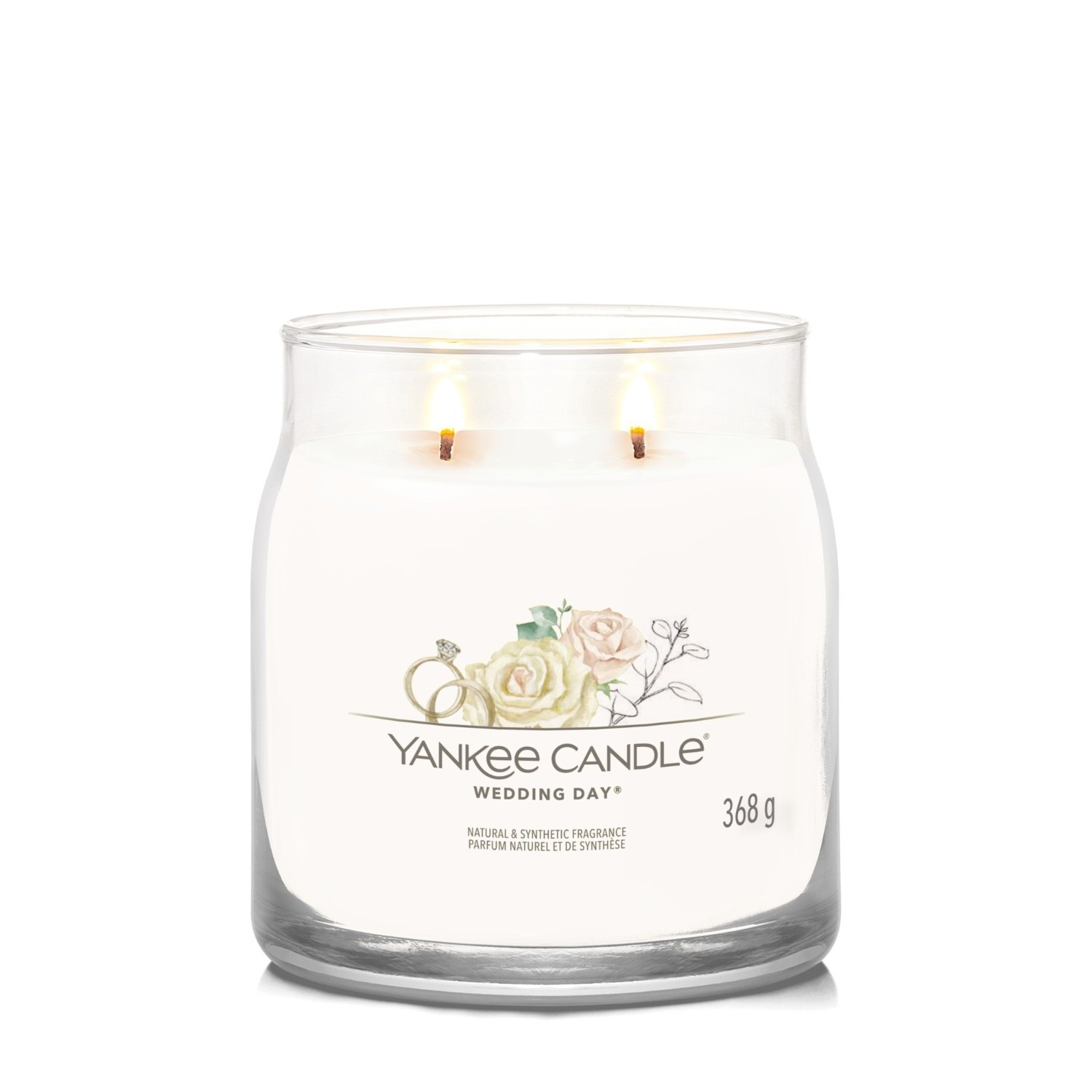 YANKEE CANDLE Moyenne Jarre Jour de Noces