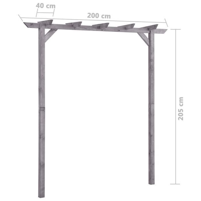 Pérgola de jardín 