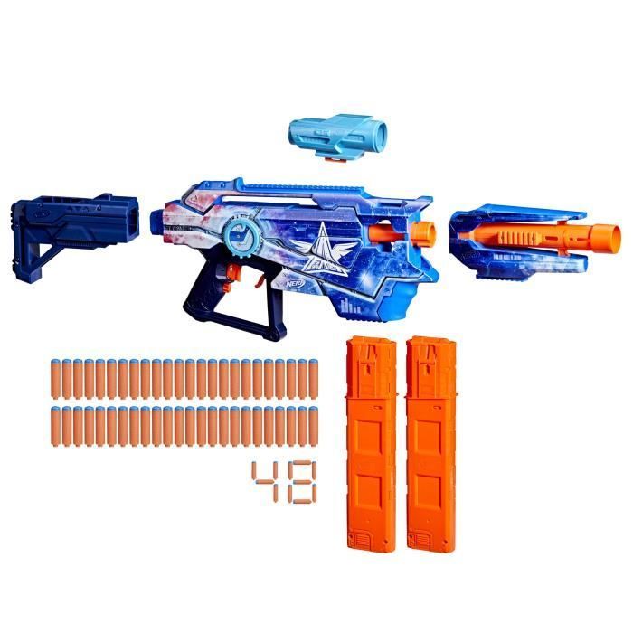 Nerf Loadout Galactic Commander, motorized foam dart blaster, 3 accessories and 48 Nerf N1 darts, ages 8+