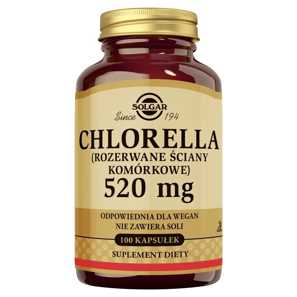 Solgar Chlorella kapsułki