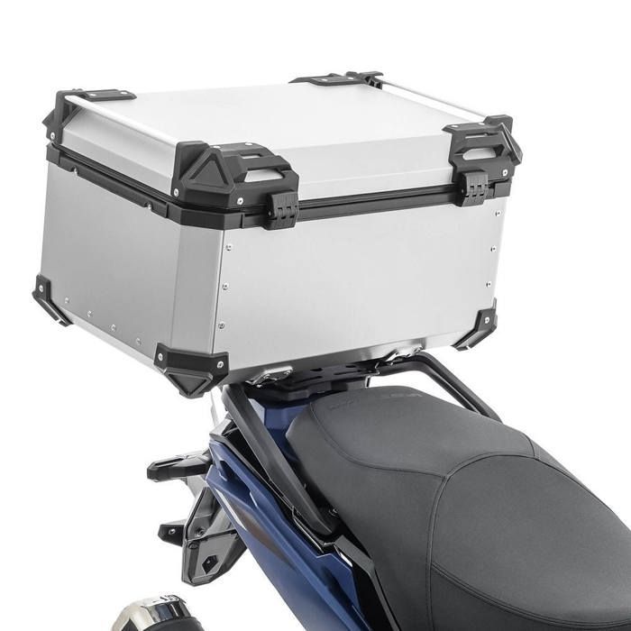 Bagtecs XB65 Aluminum Motorcycle Top Case - 65 Liters - Waterproof - Durable - Eyelet Mounting