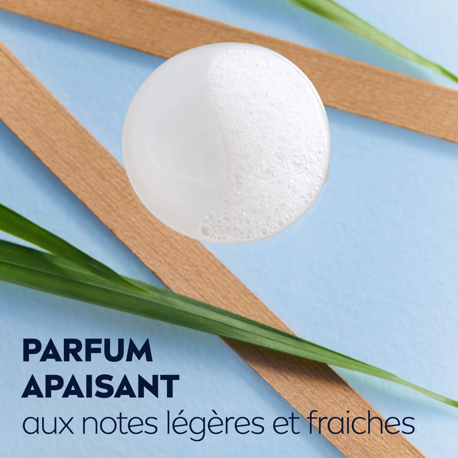 NIVEA Gel douche 3en1 visage corps&cheveux Extrait de Bambou peaux sensibles