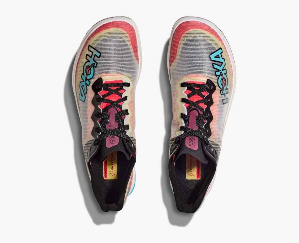 HOKA Cielo X 3 MD Schwarz / Yuzu