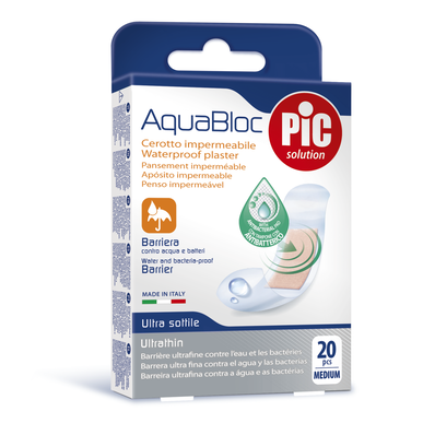 Pic AquaBloc Medium plaster 20 stk 20 stk