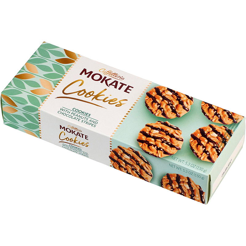 Galletas Mokate con cacahuetes 150 g/chocolate