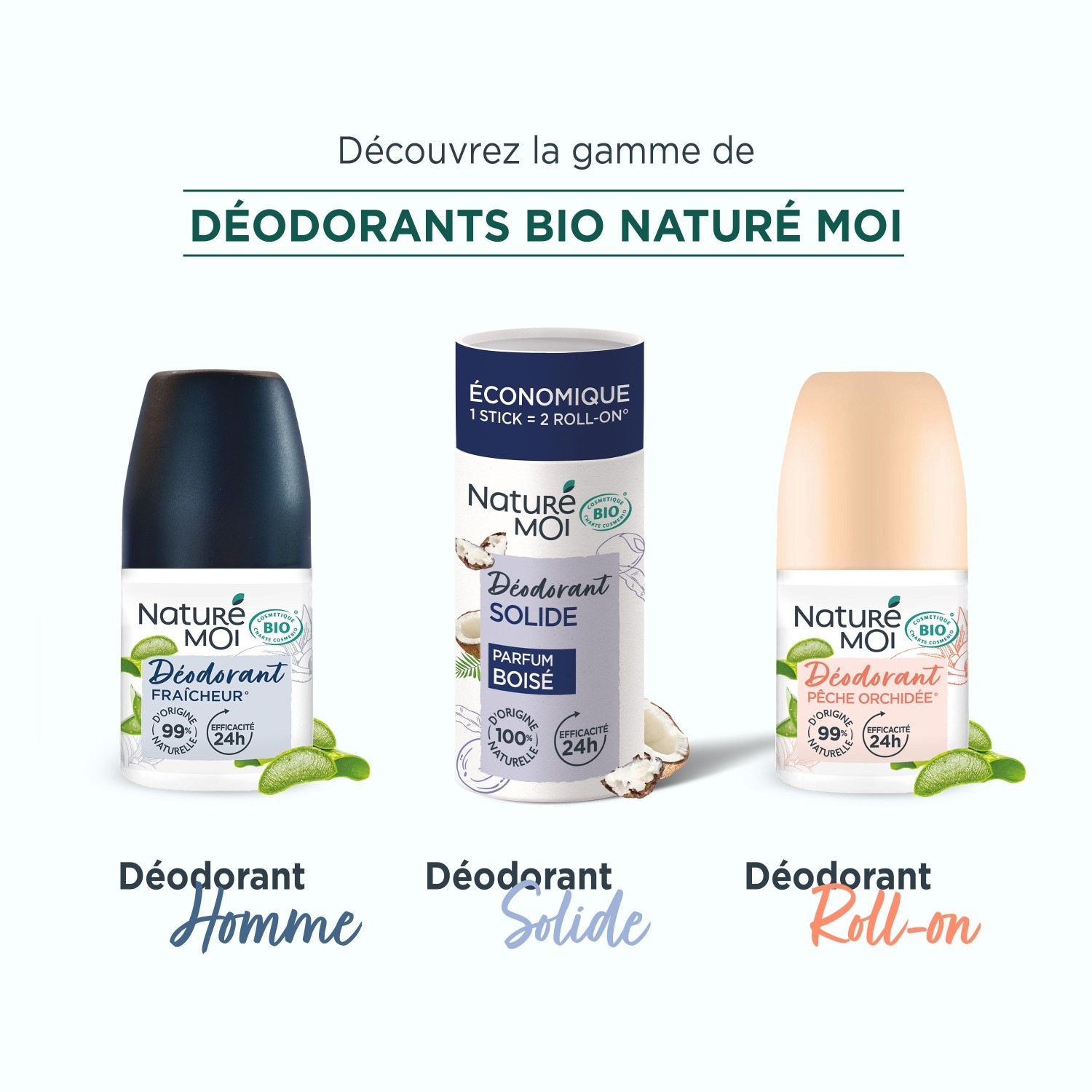 Naturé Moi Déodorant homme Fraîcheur