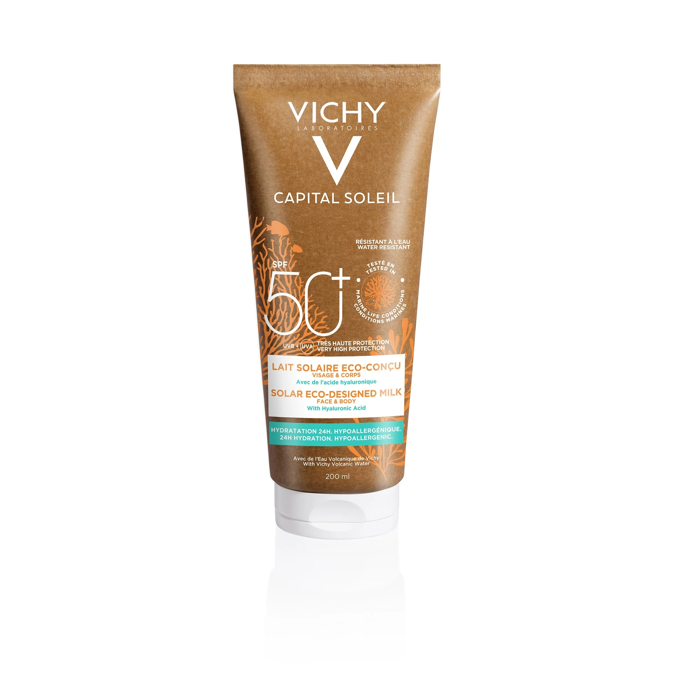 Capital Soleil Capital Soleil Eco Latte SPF50+ - Latte solare corpo alta prot.