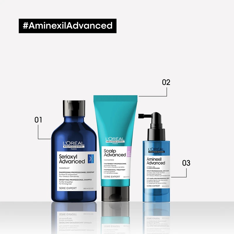 L'Oréal Professionnel Serie Expert Aminexil Advanced lak za lase za pospešitev rasti las