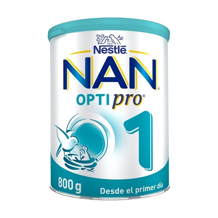 NAN - Optipro 1 Säuglingsnahrung in Pulverform, für gestillte Babys ab 0 Monaten, 800 g Pulver