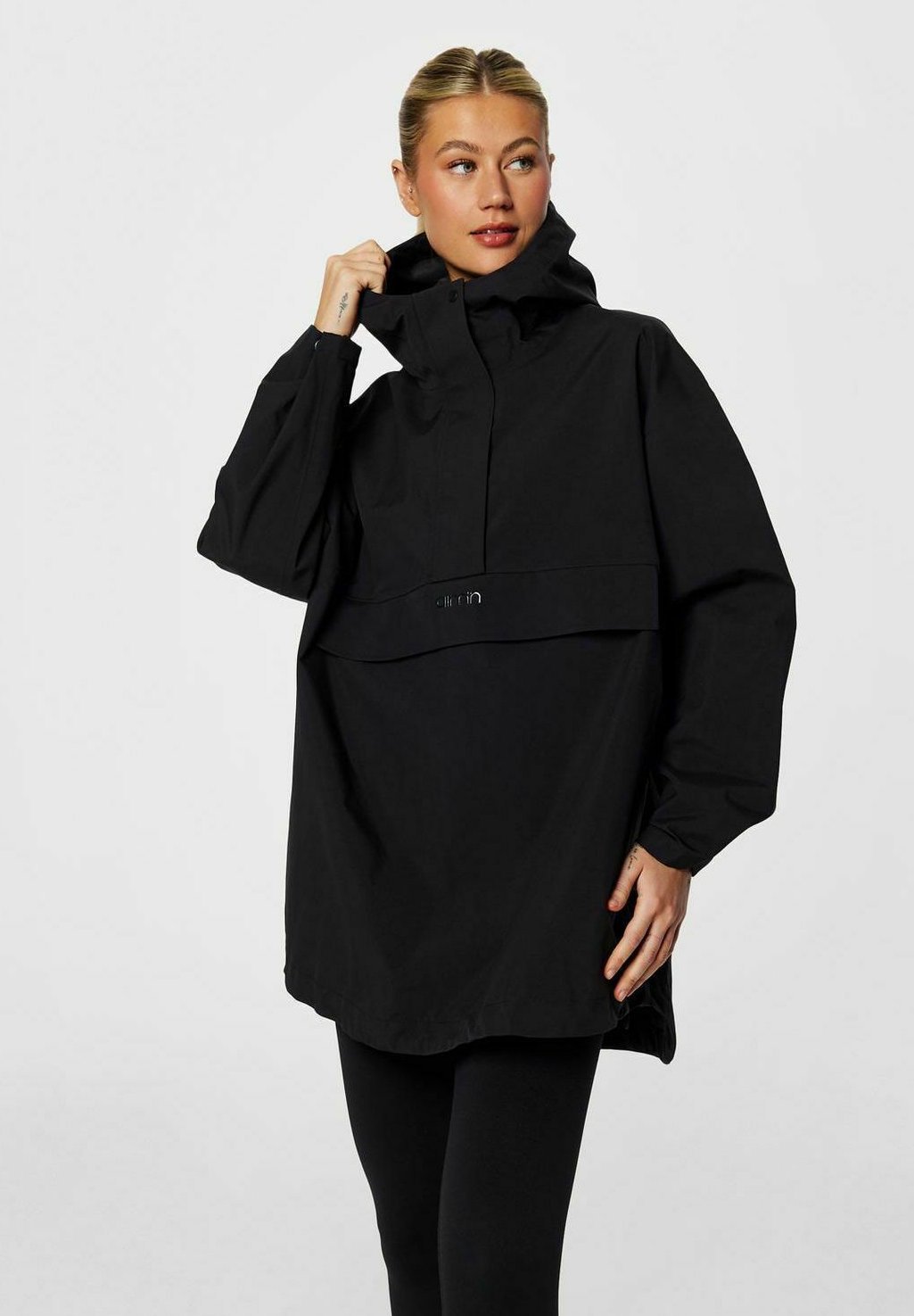 aim'n® OVERSIZED ANORAK - Sadetakki - Musta