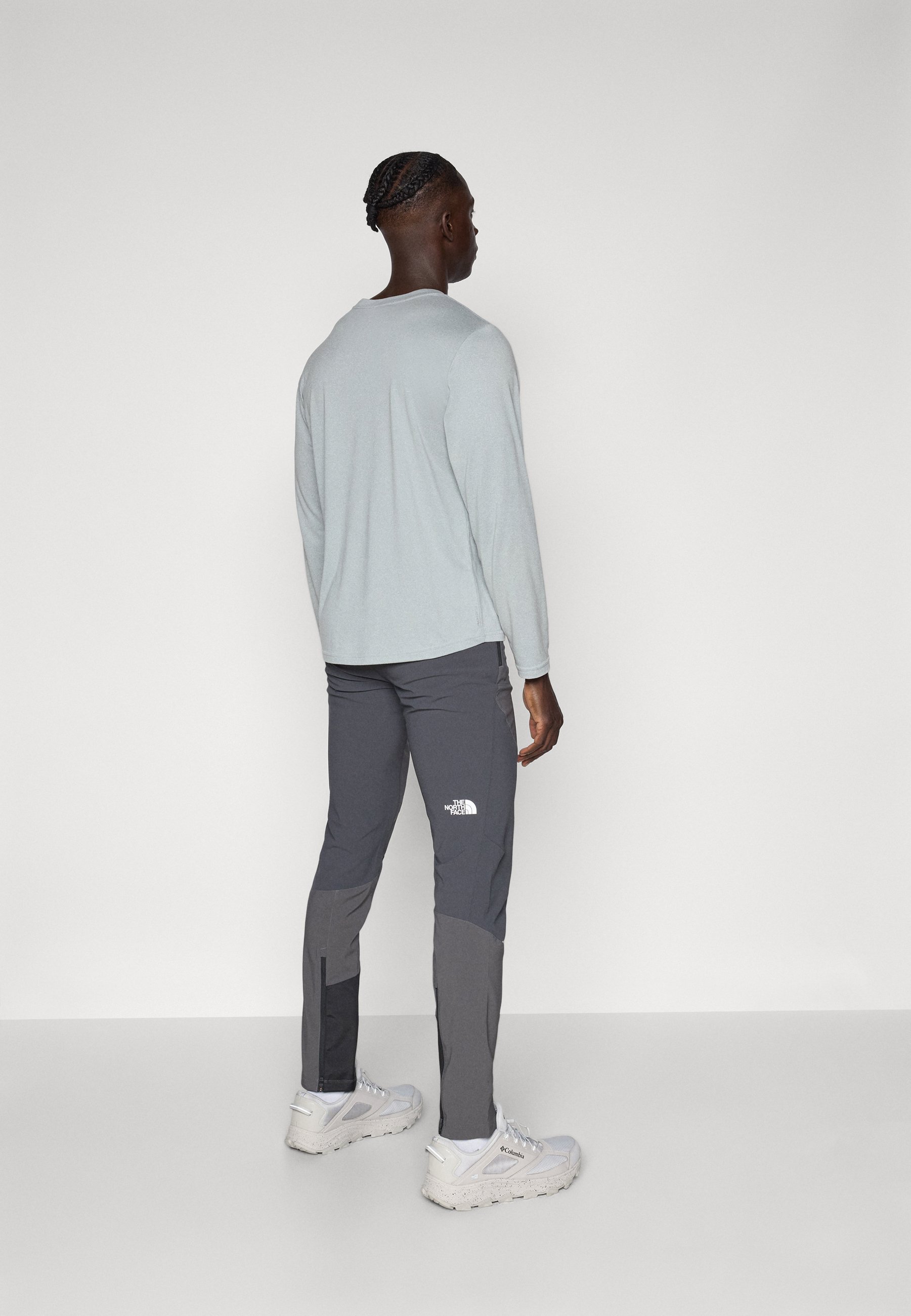 The North Face DAWN TURN PANT - Outdoorbroek - antracietgrijs/asfaltgrijs/zwart