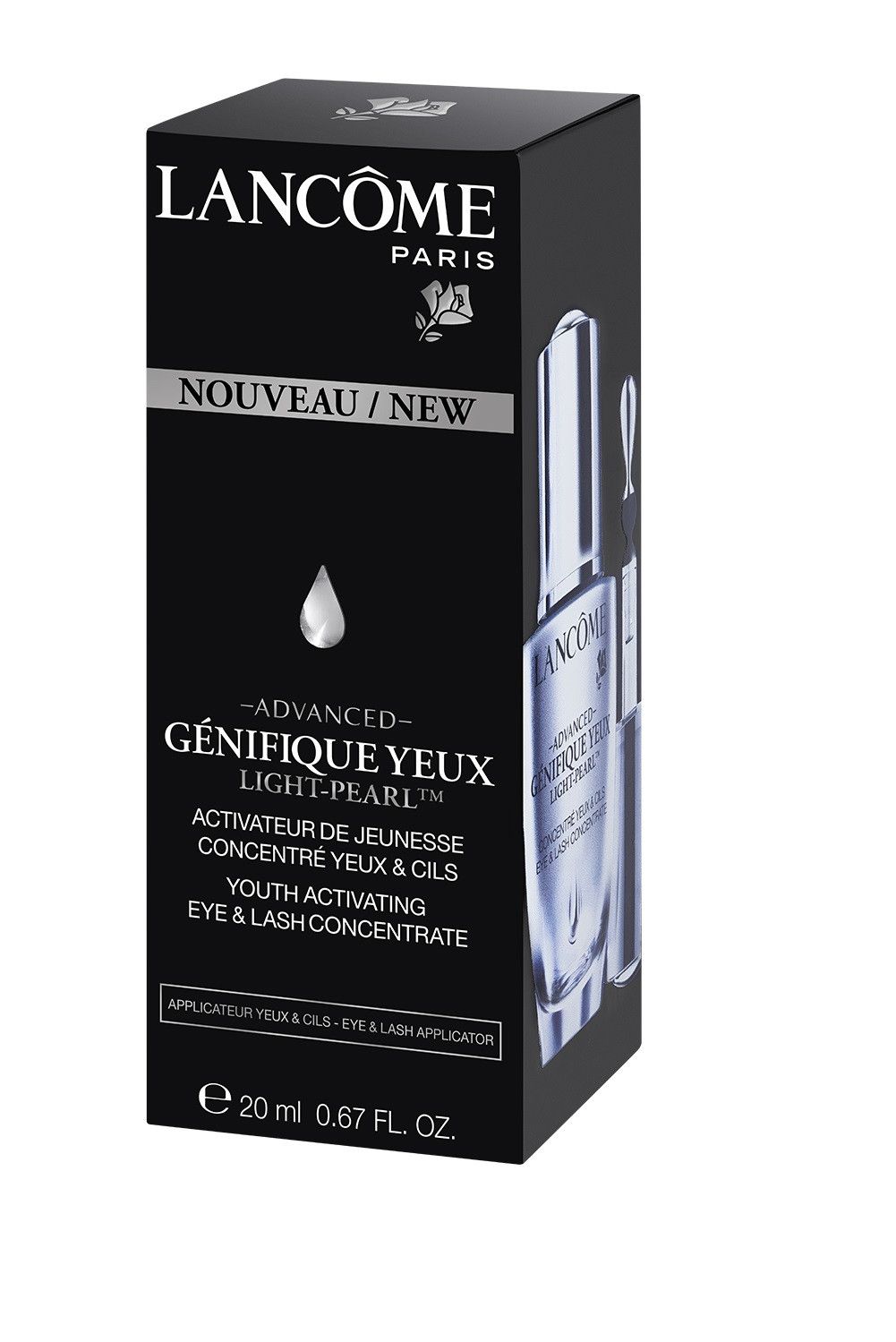 Génifique Advanced Light Pearl Anti-Aging серум за очи и трепавице Луксузни контур око очију