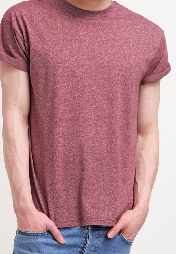Topman Basic T-shirt - bruin