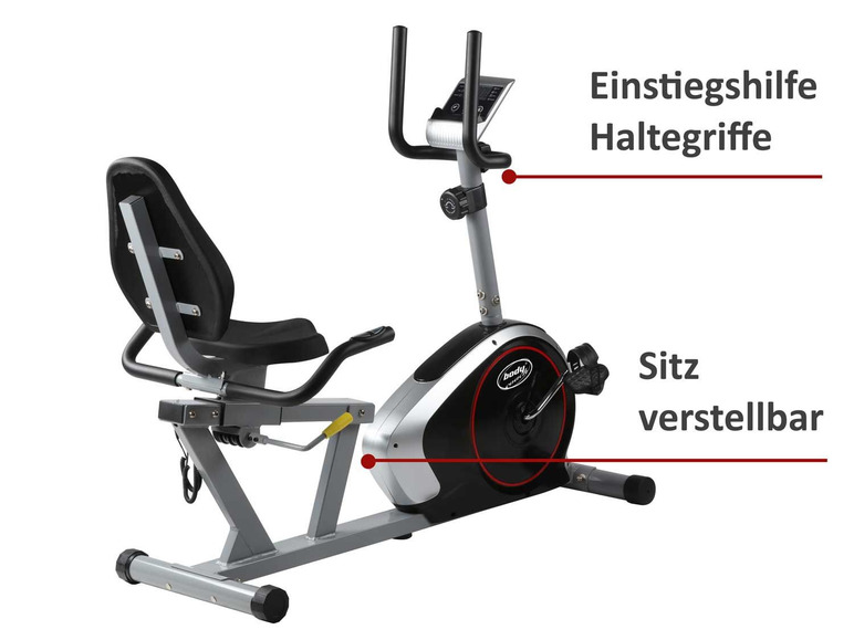 Bodycoach Magnetische ligfiets