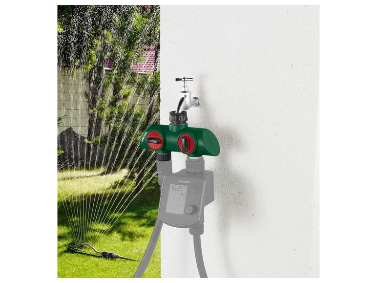PARKSIDE® Selector 2 voies ou Minuterie d'arrosage ou Aquamètre