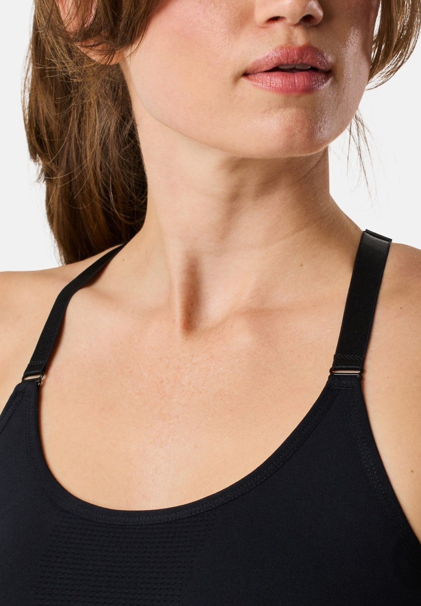 Swedemount CORE STRAP - Sportbeha met lichte ondersteuning - zwart