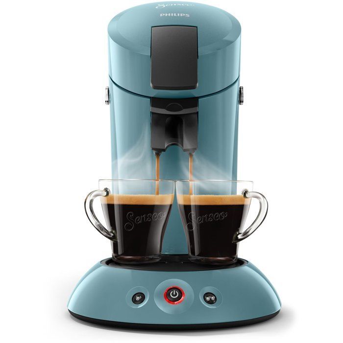 Macchina da caffè a capsule - PHILIPS - SENSEO - HD6553/21 - Originale - Blu Grigio