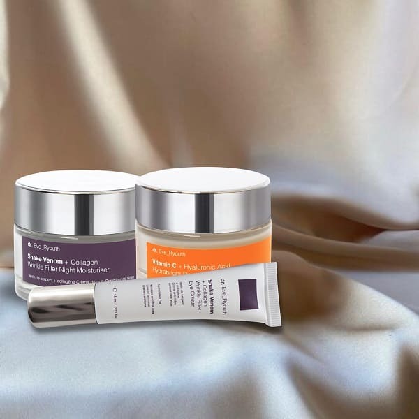Dr. Eve_Ryouth 3-delat anti-aging superstartset för ögon och ansikte