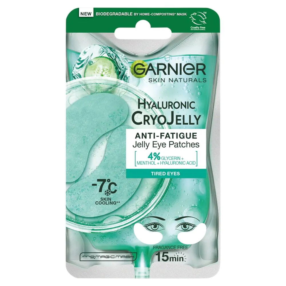 Garnier Skin Naturals Hyaluronic Cryo Jelly Maska pod oczy
