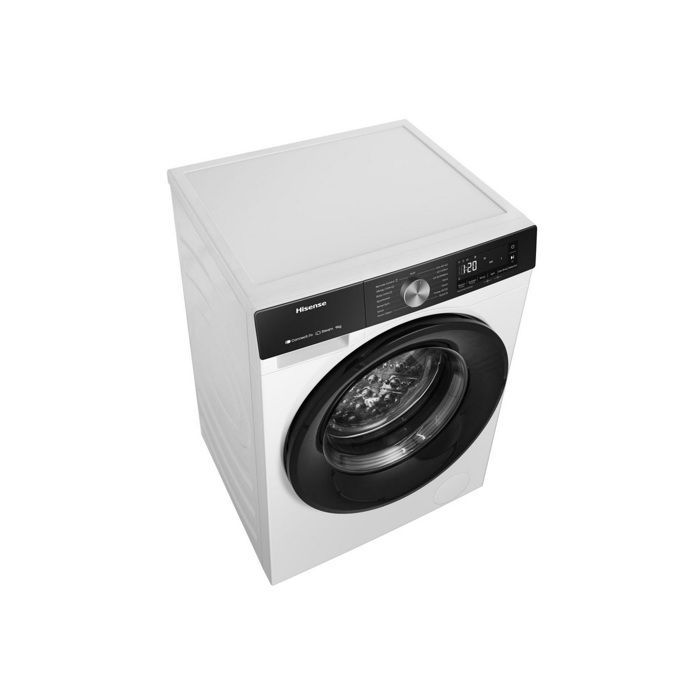 Lavadora de carga frontal Hisense de 9 kg, 1400 rpm, Wi-Fi, vapor - WF3S9043BW3 (Blanco)