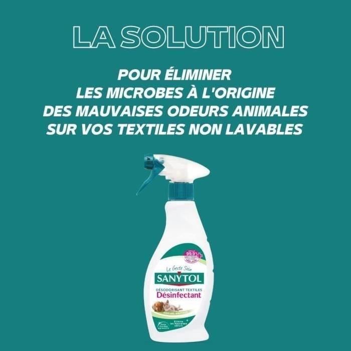 SANYTOL Fabric Deodorizer/Disinfectant - 500 ml