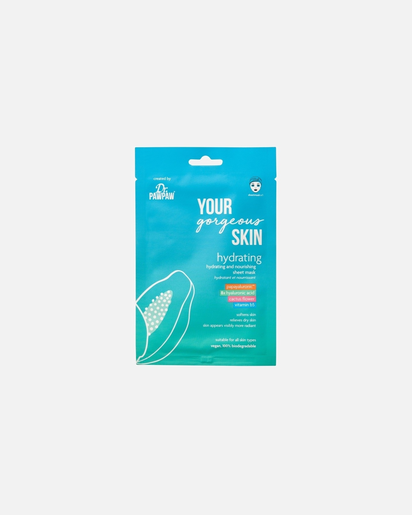 Dr. Pawpaw maska za čišćenje Dr. Pawpaw Your Gorgeous Skin maska za lice hidratantna -