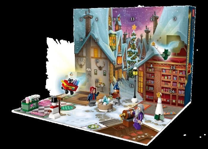 LEGO Harry Potter 76418 Le calendrier de l’Avent 2023 LEGO® Harry Potter™ Idée Cadeau,Maquette,Décoration Maison