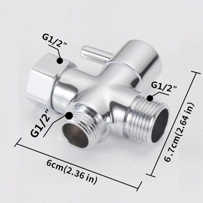 Bidet Head - Stainless Steel - No Drilling Required - Self-Cleaning Sprayer - Feminine Hygiene - 1.47 lbs