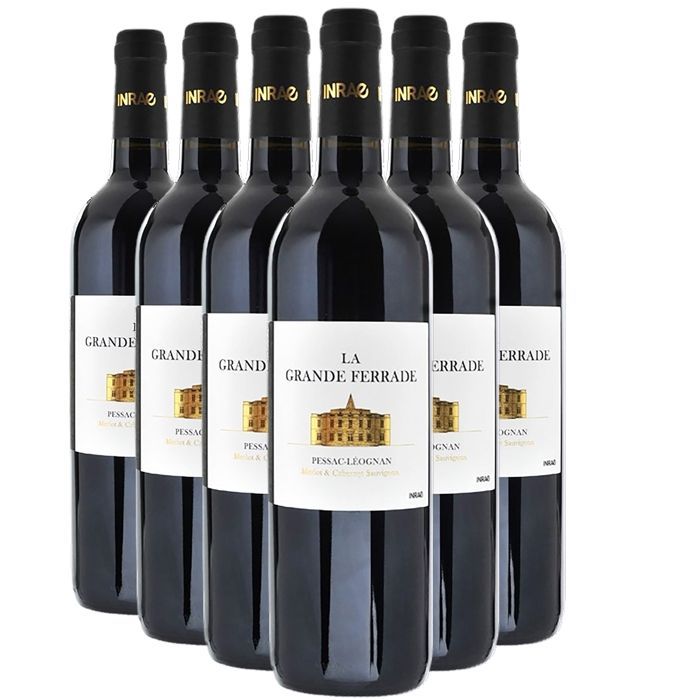 La Grande Ferrade Pessac-Léognan 2021 - Vin Rouge de Bordeaux (6x75cl)