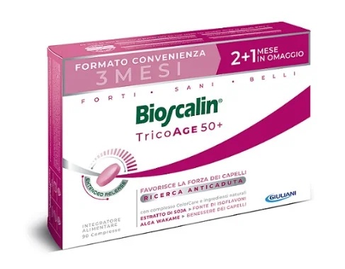 BIOSCALIN Bioscalin Tricoage 90 comprimidos Refuerza la fuerza del cabello