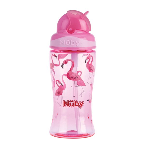 Nûby Flip-It Kop<br>lyserød, 360ml