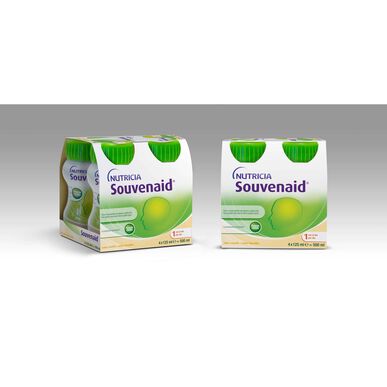 Suvenirpakke Kognitivt underskuddstilskudd Vanilje 4 x 125 ml 4 x 125 ml