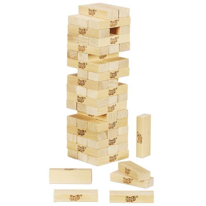 Jenga, Party game, Game with digital dice, Hasbro Games, Ages 8+