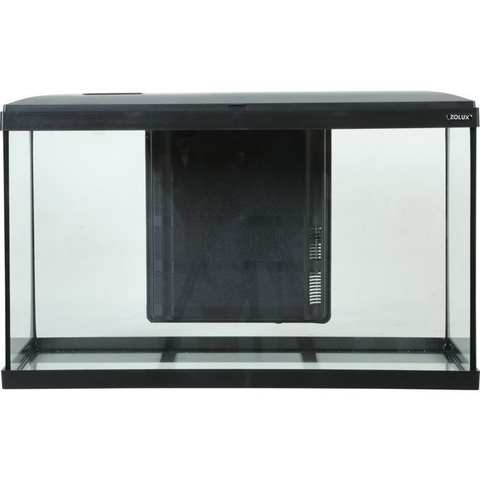 Acuario para peces Zolux Tana LED de 60 cm, negro - Negro