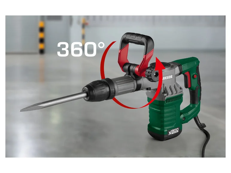 Martelo Perfurador Rotativo PARKSIDE® PAH 1300 C3, 1300 W