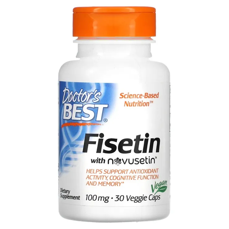 Doctor's Best Fisetin + Novosetin 100 mg