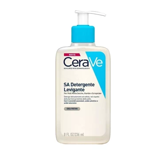CeraVe SA wygładzający żel do mycia dla skóry suchej i szorstkiej 236 ml