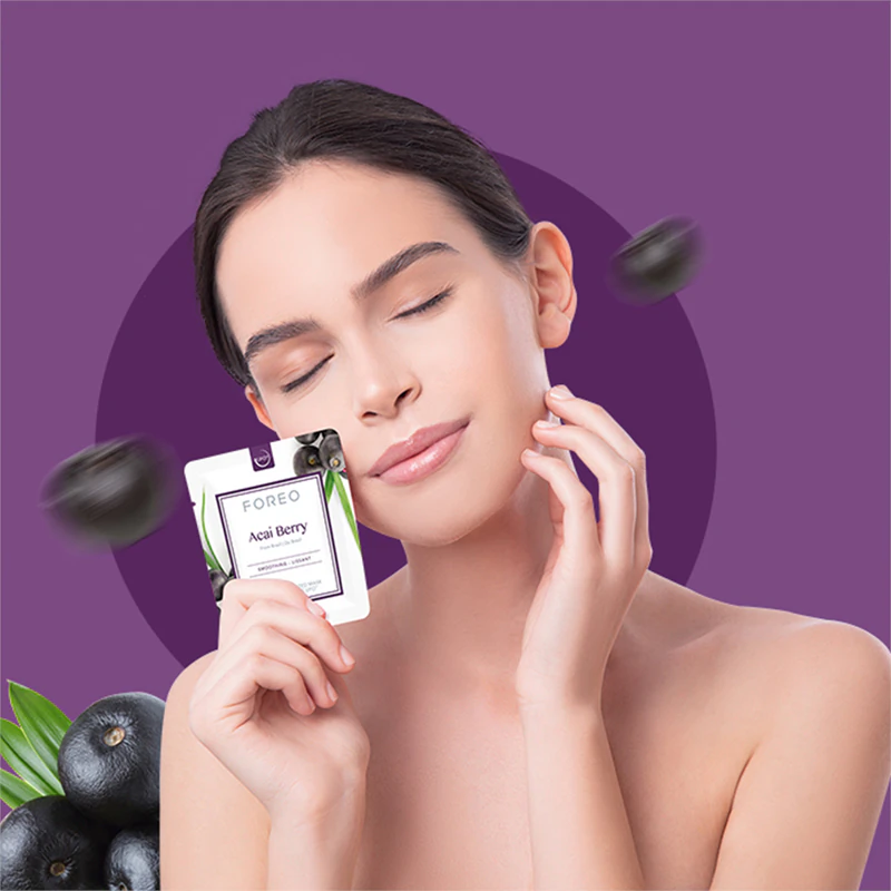 Розгладжувальна маска FOREO UFO™ з ягодами асаї
