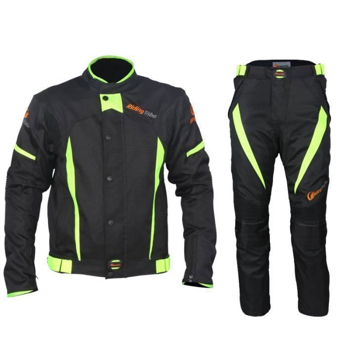 Marca de ropa para motociclistas Traje de motociclista Chaqueta + pantalón Deslizador de motociclista Motocross de verano