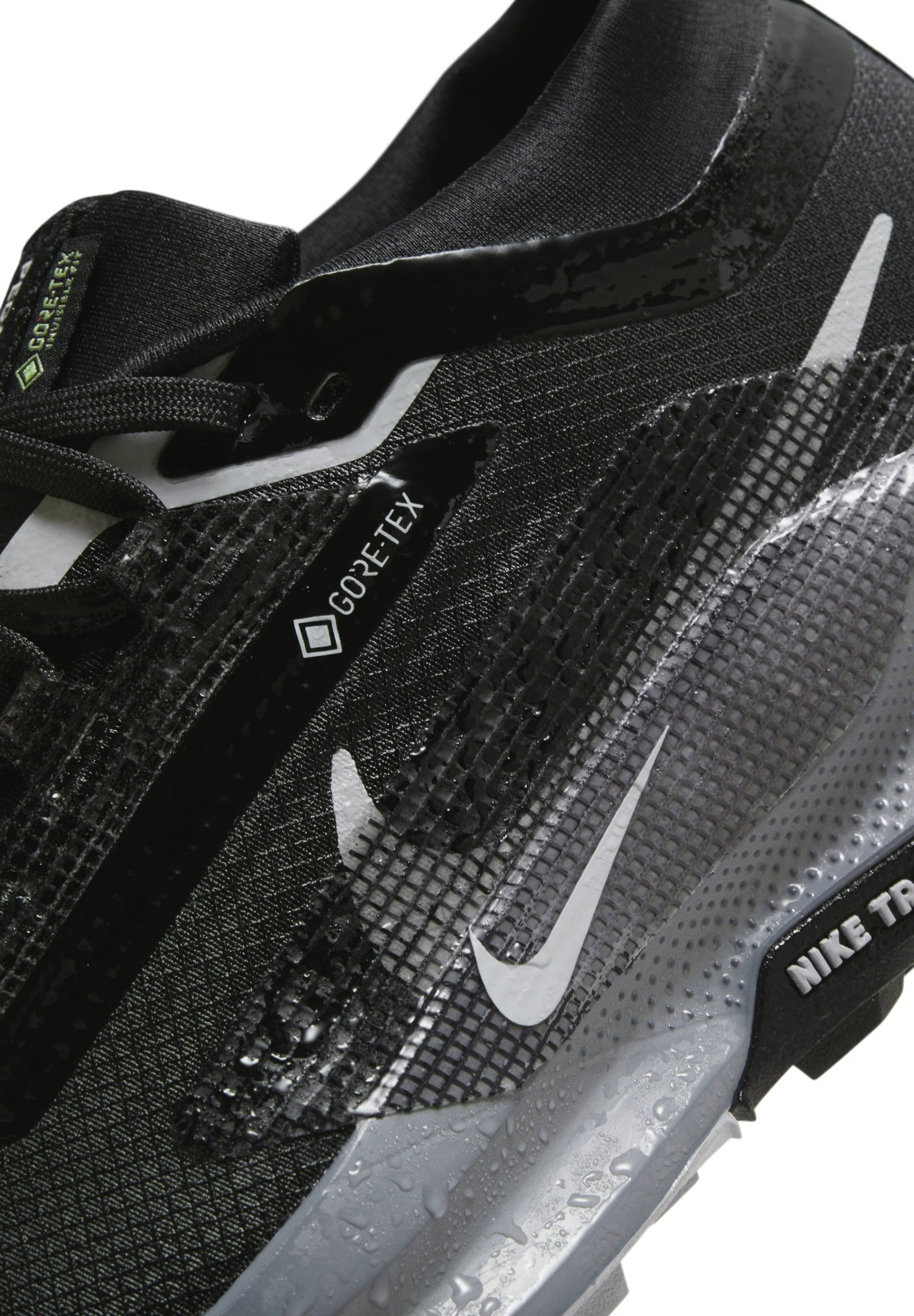 Nike Performance PEGASUS 5 - Løpesko for terrengløping - black/wolf grey cool grey anthracite reflect silver